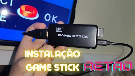 game stick instalação - game stick portas usb